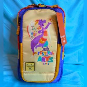 Lug x Disney Parks EPCOT Festival of the Arts 2025 Figment Multipocket Sling Bag